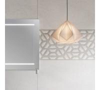 Manhattan Light Grey Matt Stone Effect Ceramic Indoor Wall & Floor Tile, Pack Of 6, (L)600mm (W)300mm