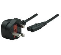 Manhattan Power Cord/Cable, UK 3-pin plug to C7 Female (figure of...