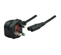 Manhattan Power Cord/Cable, UK 3-pin plug to C7 Female (figure of...