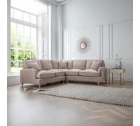 Manhattan Putty Fabric 2 Corner 2 Sofa