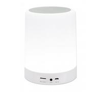 Manhattan Sound Science Bluetooth Speaker, 5 hour Playback time, Range 10m, microSD card reader (32GB), Aux 3.5mm connector, Output 3W, USB-A charging cable included, 1200mAH battery, Bluetooth v5, Bu