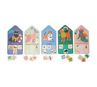 Manhattan Toy 160230 Pup 35 Piece Dog Themed Toddler Matching and Memory Game, Multicolour