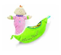 Manhattan Toy Snuggle Pod Sweet Pea First Baby Doll with Cosy Sleep Sack for Ages 6 Months and Up