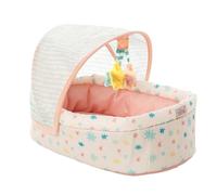 Manhattan Toy Stella Collection Soft Baby Doll Crib with Removable Canopy and Mobile for 30.48cm to 38.1cm Baby Dolls