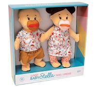 Manhattan Toy Wee Baby Stella Peach 30.48cm Soft Baby Twin Dolls