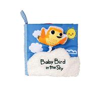 Manhattan Toy What's Outside Sky-Themed Soft Baby Activity Book with Squeaker