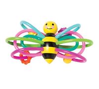 Manhattan Toy Winkel Bee Rattle & Sensory Teether Baby Toy