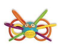 Manhattan Toy Zoo Winkel Owl Rattle and Sensory Teether