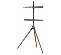 Manhattan TV & Monitor Mount Tripod Floor Stand 1 screen Screen Sizes: 37-65" Black VESA 200x200 to 600x400mm Max 32kg LFD Lifetime Warranty