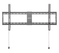 Manhattan TV & Monitor Mount Wall (Low Profile) Fixed 1 screen Screen Sizes: 43-100" Black VESA 200x200 to 800x400mm Max 70kg Foldable for Extra-Small and Shipping-Friendly Packaging Ultra Slim LFD Lifetime Warranty