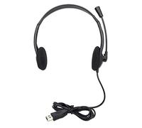 MANHATTAN USB-A HEADSET STEREO RETAIL BOX ON EAR ADJUSTABLE MICROPHONE IN