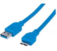 Manhattan USB-A to Micro-USB Cable, 1m