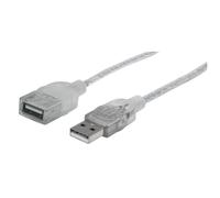 Manhattan 336314 1.8m USB A USB A Male Female USB cable
