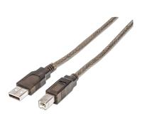 Manhattan USB-A to USB-B Cable. 11m. Male to Male. Active. 480 Mbps (U