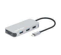 Manhattan USB-C 8-in-1 Docking Station with Power Delivery