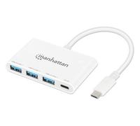 Manhattan Usb-C Dock/Hub Ports 4: Usb-A X3 And Usb-C 5 Gbps Usb 3.2 Gen1 Aka Usb
