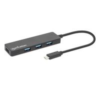 Manhattan Usb-C Dock/Hub Ports 4: Usb-A X4 5 Gbps Usb 3.2 Gen1 Aka Usb 3.0 Exter