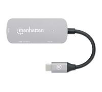 Manhattan USB-C to HDMI 3-in-1 Docking Converter with Power Delivery
