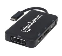 Manhattan 152600 Usb Type C Docking Station for Monitor/Projector Hdmi Dvi 152600