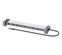 Manhattan USB-C Dock/Hub with Card Reader and MST, Ports (x7): GB Ethe