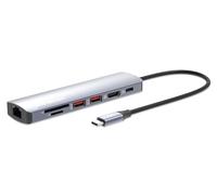 Manhattan USB-C PD 7-in-1 4K Docking Station/Multiport Hub