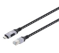 Manhattan USB-C at Gigabit Ethernet-network cable 2m