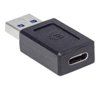 Manhattan USB-C to USB-A Adapter, Female to Male, 10 Gbps (USB 3.2 Gen2 aka USB 3.1)