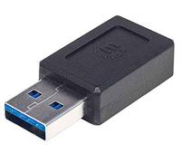 Manhattan USB-C to USB-A Adapter, Female to Male, 10 Gbps (USB 3.2 Gen2 aka USB 3.1)