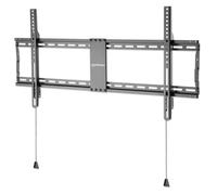 Manhattan TV & Monitor Mount Wall (Low Profile) Fixed 1 screen Screen Sizes: 43-100" Black VESA 200x200 to 800x400mm Max 70kg Foldable for Extra-Small and Shipping-Friendly Packaging Ultra Slim LFD Lifetime Warranty