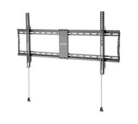 Manhattan TV & Monitor Mount Wall (Low Profile) Fixed 1 screen Screen Sizes: 43-100" Black VESA 200x200 to 800x400mm Max 70kg Foldable for Extra-Small and Shipping-Friendly Packaging Ultra Slim LFD Lifetime Warranty