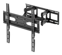 Manhattan TV & Monitor Mount Wall Full Motion 1 screen Screen Sizes: 32-55" Black VESA 100x100 to 400x400mm Max 40kg LFD Tilt & Swivel with 3 Pivots Lifetime Warranty