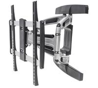Manhattan TV & Monitor Mount (Clearance Pricing), Wall, Full Motion, 1 screen, Screen Sizes: 32-55", Black, VESA 100x100 to 400x400mm, Max 50kg, LFD, Tilt & Swivel with 3 Pivots, Lifetime Warranty