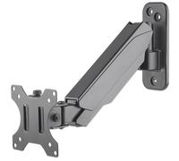 Manhattan Wall Mount for TV & Monitors (Spring Arm 2 pivots), For screens 17" to 32", VESA compatability: 75x75mm and 100x100mm - check the dimensions of the four mounting holes on back of screen to e