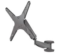 Manhattan TV & Monitor Mount (Clearance Pricing) Wall Spring Arm 1 screen Screen Sizes: 21-55" Black VESA 75x75 to 400x400mm Max 30kg LFD Height Adjustable Swivel Arm Lifetime Warranty 30 kg 53.3 cm (21") 152.4 cm (60") 75 x 75 mm 400