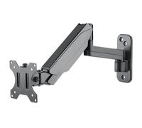 Manhattan Wall Mount for TV & Monitors (Spring Arm 3 pivots), For screens 17" to 32", VESA compatability: 75x75mm and 100x100mm - check the dimensions of the four mounting holes on back of screen to e