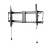 Manhattan TV & Monitor Mount Wall (Low Profile) Tilt 1 screen Screen Sizes: 43-100" Black VESA 200x200 to 800x400mm Max 70kg Foldable for Extra-Small and Shipping-Friendly Packaging LFD Lifetime Warranty