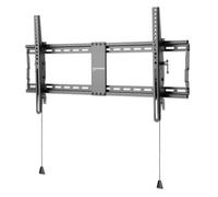 Manhattan TV & Monitor Mount Wall (Low Profile) Tilt 1 screen Screen Sizes: 43-100" Black VESA 200x200 to 800x400mm Max 70kg Foldable for Extra-Small and Shipping-Friendly Packaging LFD Lifetime Warranty