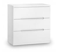 Manhattan White Gloss 3 Drawer Small Chest