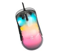 MANHATTAN Wired USB Gaming Mouse - High-Resolution 12,800 DPI - Adjustable RGB LED - 5 ft. Cable - 190381