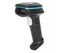 Manhattan Wireless 2D Handheld Barcode Scanner, 250mm Scan Depth, up to 80m effective range (line of sight), Max Ambient Light 100,000 lux (sunlight), Black, Charging cable (USB-A to USB-C into