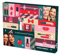Manhattan Women's Beauty Cosmetics Advent Calendar, 24 Gifts, Care Christmas Calendar for Women