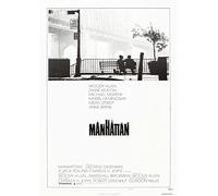 Manhattan Woody Allen Poster/Print/Picture Satin Photo Paper - A4-210mm x 297mm