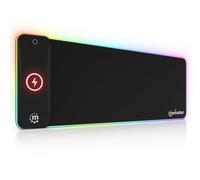 Manhattan XXL RGB LED Gaming Mouse Mat with Wireless Induction Charger 10 W