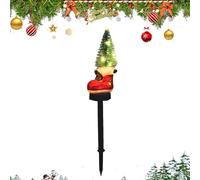 manhegari Christmas Solar Lights Outdoor | Christmas Outdoor Stake Lights - LED Boot Lamp for Garden Lawn Patio Fence Park Wedding Backyard Hotel Courtyard