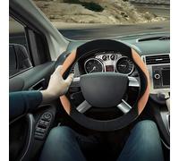 manhegari Cute Steering Wheel Cover,Soft Anti-Slip Thermal | Plush Automotive Steering Wheel Cover,for Protection Maintenance Care Driving Comfort Truck RV Vehicle Travel