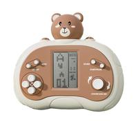 manhegari Handheld Video Game Console | Vintage Educational Game Console | Portable for Kids, Retro Handheld Video for Adults