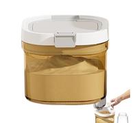 manhegari Milk Powder Dispenser - Portable Milk Powder Storage Box | Airtight Stackable Holder with Scoop for Kitchen Home Travel Refrigerator Feeding Food Storage