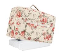 manhegari Sewing Machine Cover - Bohemian Floral Pattern Serger Carrer Cover | Home Sewing Machine Protection - for Travel Outdoor Home Workshop Studio Office