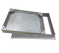 Manhole Cover 600x450x80mm Recessed
