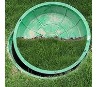 Manhole Cover Clear Opening Stainless Steel Recessed and Frame Square Heavy Duty Embedded Invisible Septic Tank Cover Durable，Premium Resin Recessed Manhole Cover with Frame - Circular Inspe